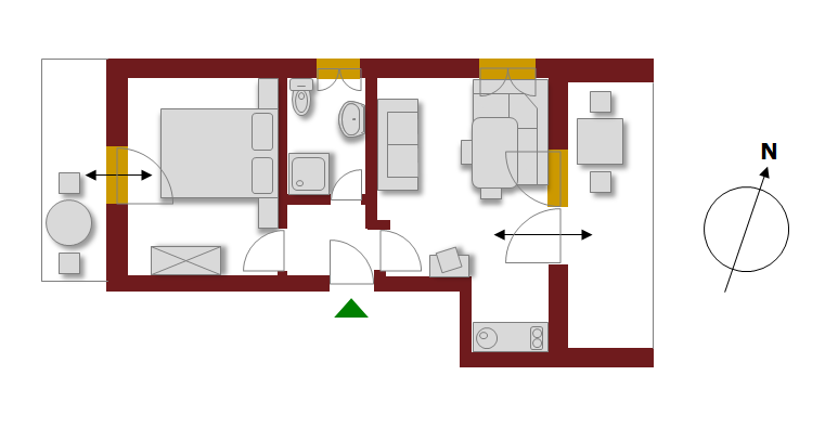 Grundriss Fewo 2